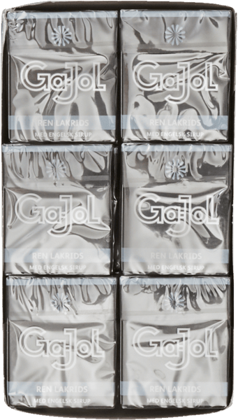 Modelbillede af Ren Lakrids Sort Gajol 24x23g