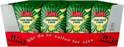 Modelbillede af KiMs Mini Sour Cream 24x25 g