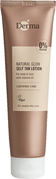 Modellbild av Derma Selvbruner Lotion 150 ml