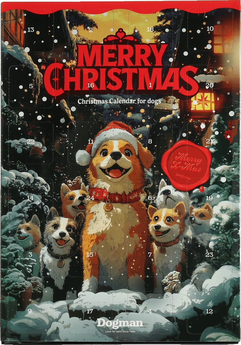Dogman Julekalender Hund 120 g