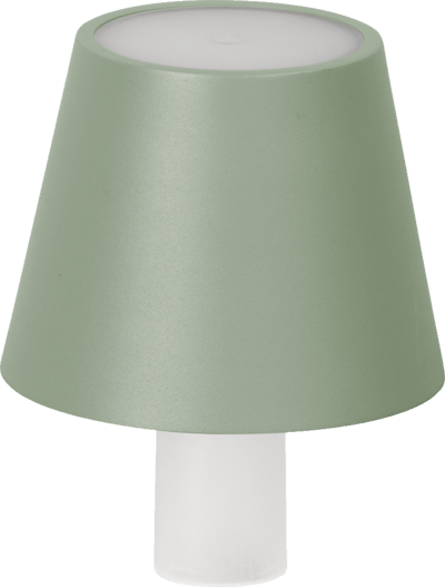 Modelbillede af Genoplad. BottleLamp Salviegrøn