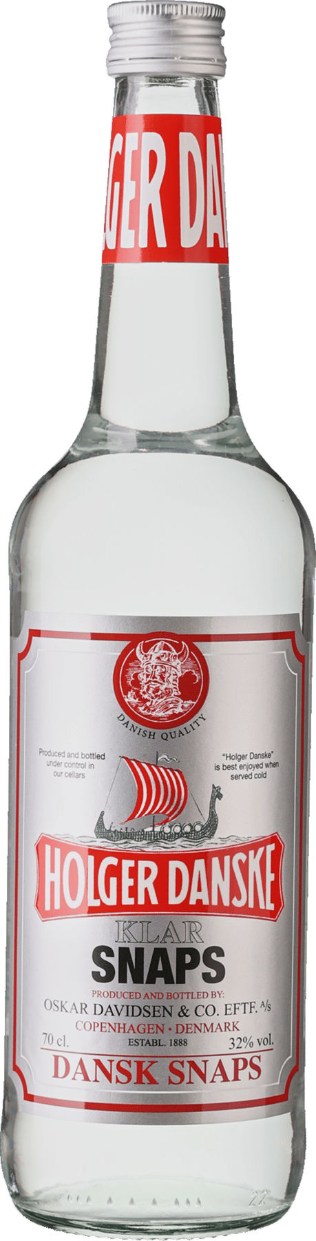 Holger Danske Klar Snaps 32% 0,7l