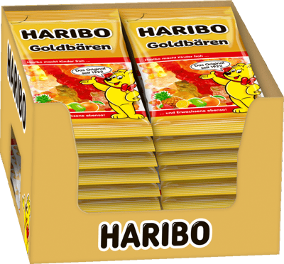 Modellbild av Guldbamser Haribo 12x75g