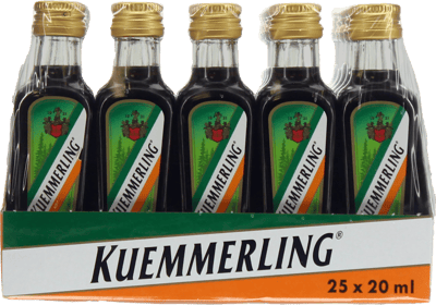 Modelbillede af Kümmerling Kräuterlikör 35% 25x0,02 l.