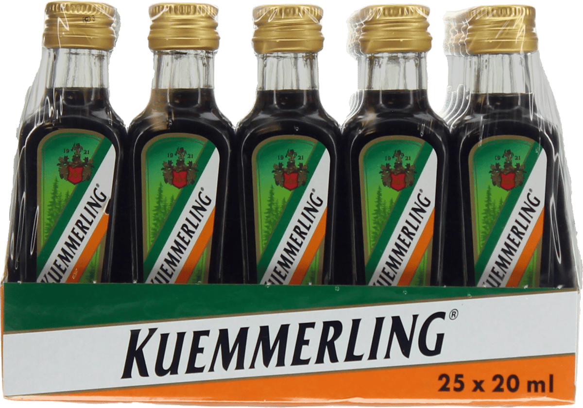 Kümmerling Kräuterlikör 35% 25 x 2 cl.