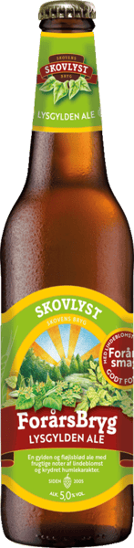 Modelbillede af Skovlyst Forårsbryg 5% 0,5l + Pant
