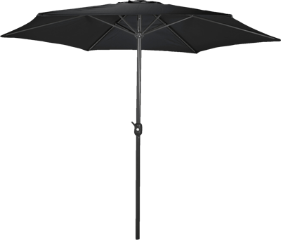 Modelbillede af Parasol Mat Grå  Dia 3 m