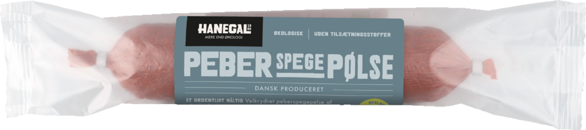 Peberspegepølse Hanegal Øko 175 g