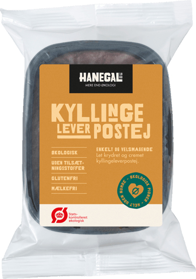 Modelbillede af Kyllingleverpostej Hanegal Øko 200 g