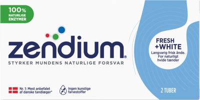 Modelbillede af Fresh+White Zendium 2x50 ml