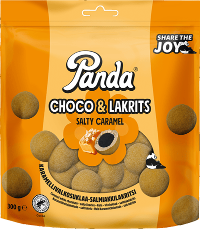 Modelbillede af Panda Choco & Lakrits Salty Caramel 300 g.