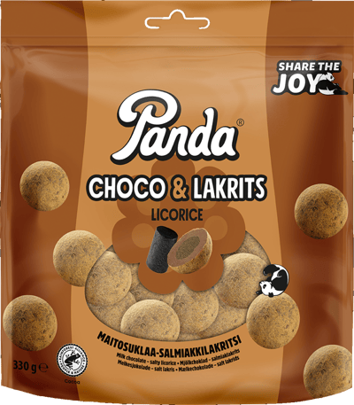 Modelbillede af Panda Choco Lakrits 330 g