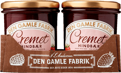 Modelbillede af Den Gamle Fabrik Cremet Hindbær 6x350g