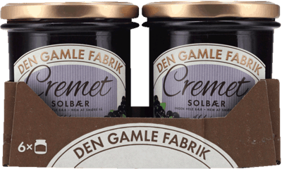 Modelbillede af Den Gamle Fabrik Cremet Solbær 6x350g