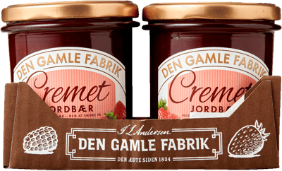 Modelbillede af Den Gamle Fabrik Cremet Jordbær 6x350g