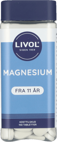 Modelbillede af Livol Magnesium 150 stk
