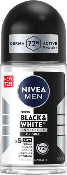 Modelbillede af Nivea DeoRoll-on Black & White Invisible