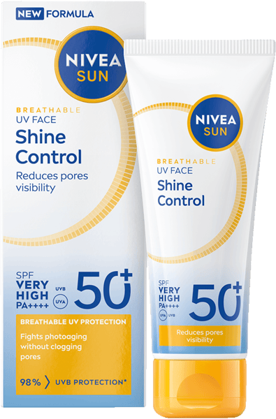Modelbillede af Nivea Sun Shine Cream SPF 50+ 50 ml
