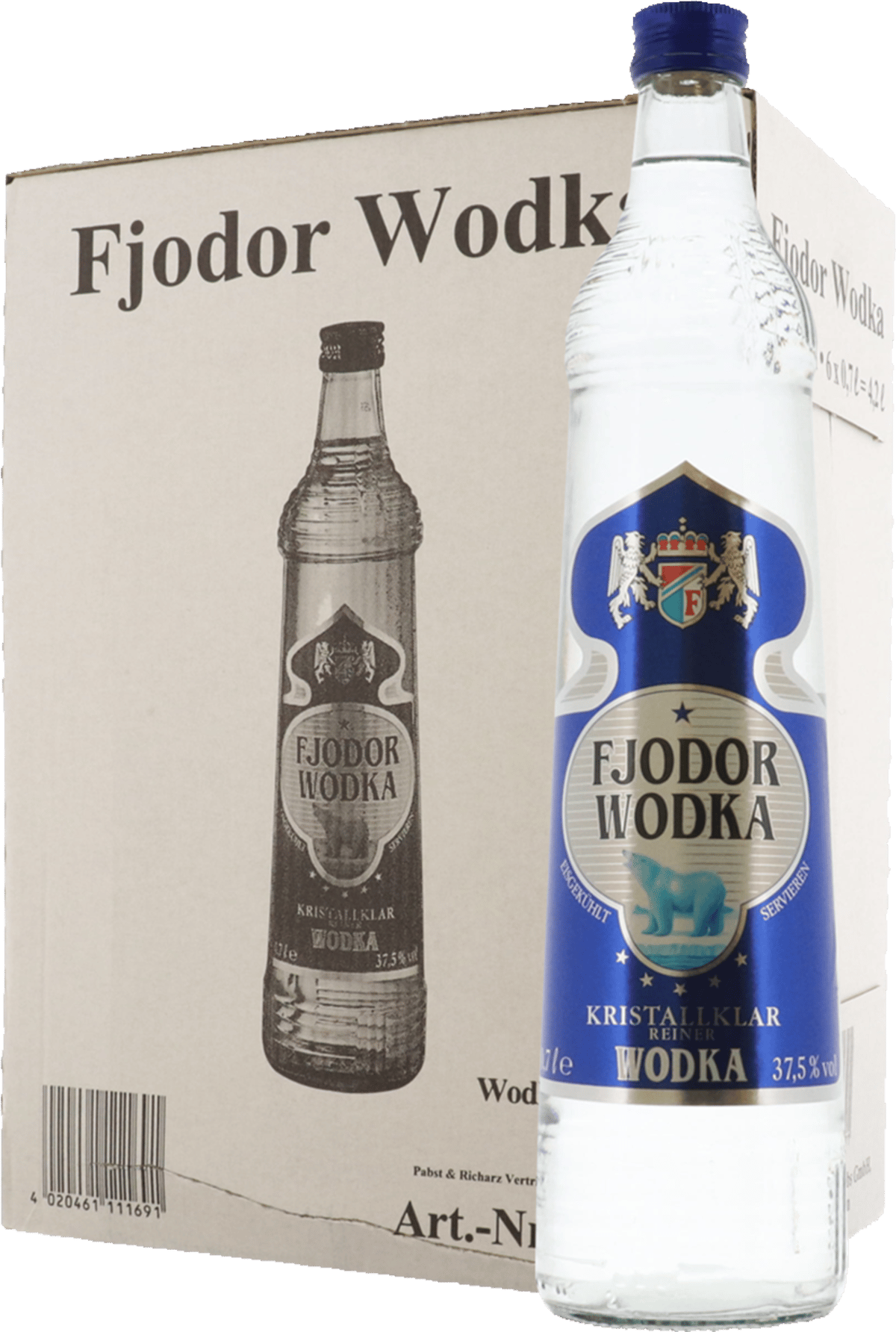 Fjodor Vodka 37,5% 6x0,7l