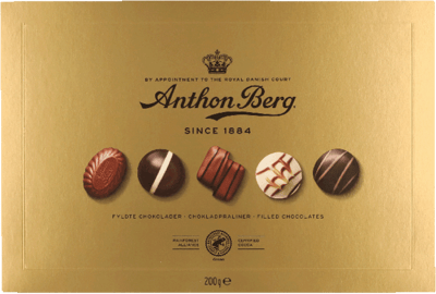 Modelbillede af Anthon Berg Luxury Gold 200 g