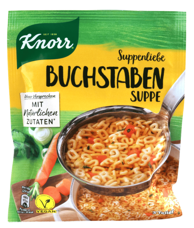 Knorr Bogstavssuppe