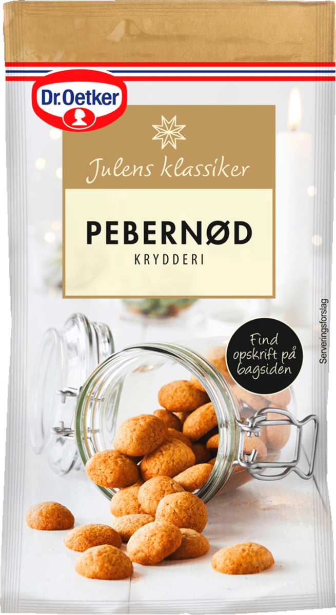 Pebernødkrydderi Dr. Oetker 17 g