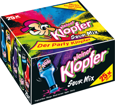 Modelbillede af Kleiner Klopfer Sour Mix 15% 25x20ml