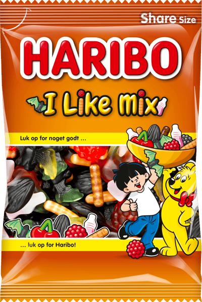 Modelbillede af Haribo I Like Mix 375 g