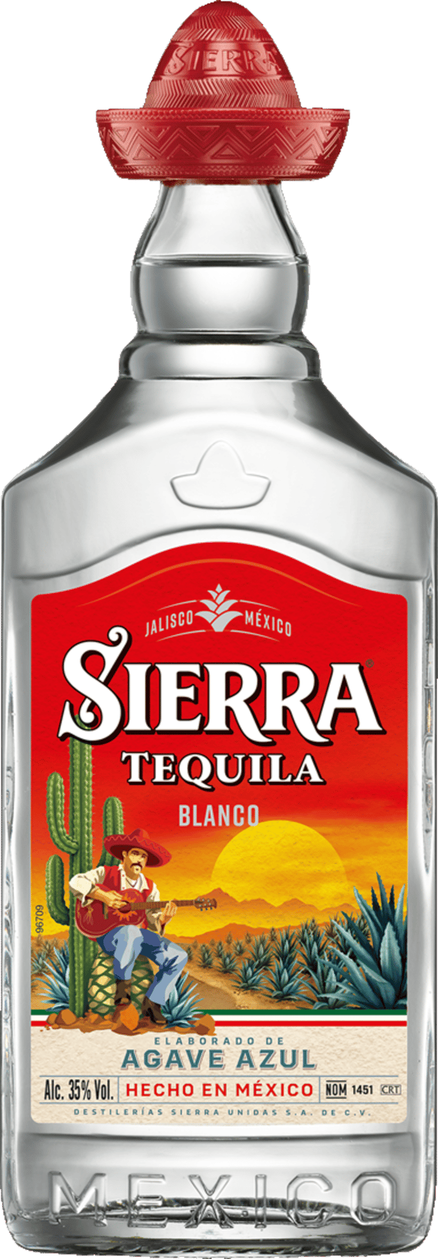 Sierra Tequila Blanco 35% 0,5L