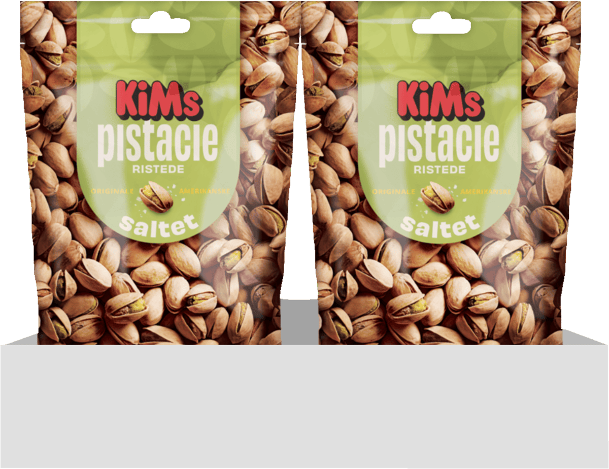 KiMs Saltede Pistacie 21x90 g
