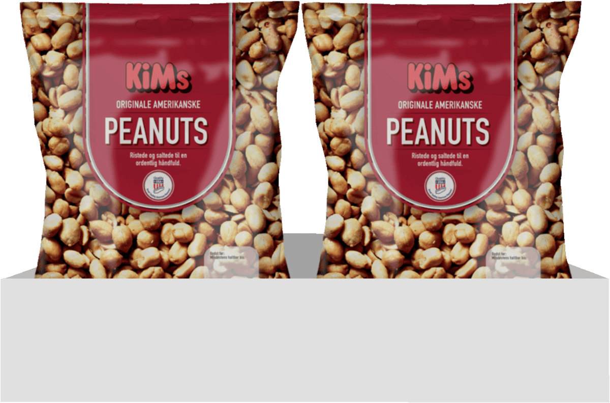KiMs Saltede Peanuts 18x235 g