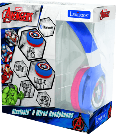Modelbillede af Lexibook Avengers HPBT010AV Hovedtelefon