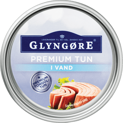 Modelbillede af Glyngøre Premium Tun I Vand 24x150g