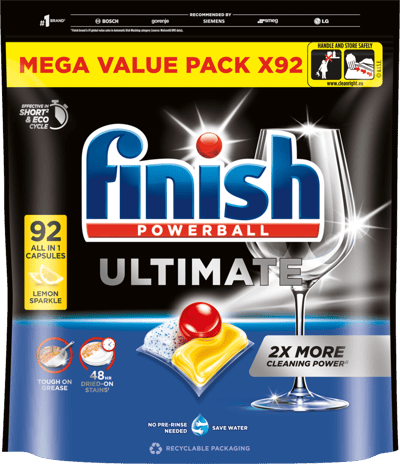 Modelbillede af Finish Ultimate Lemon 92 stk.