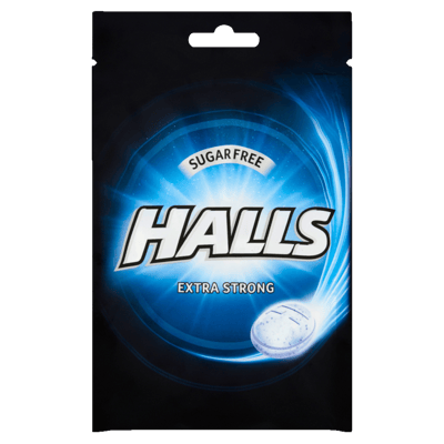 Modelbillede af Halls Menthol-Lyptus Ekstra Strong 65 g