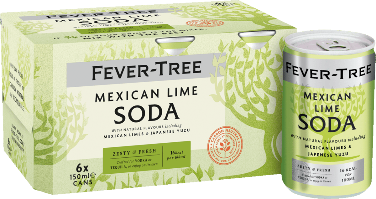 Fever Tree Mex. Lime 6x150ml Pantfri