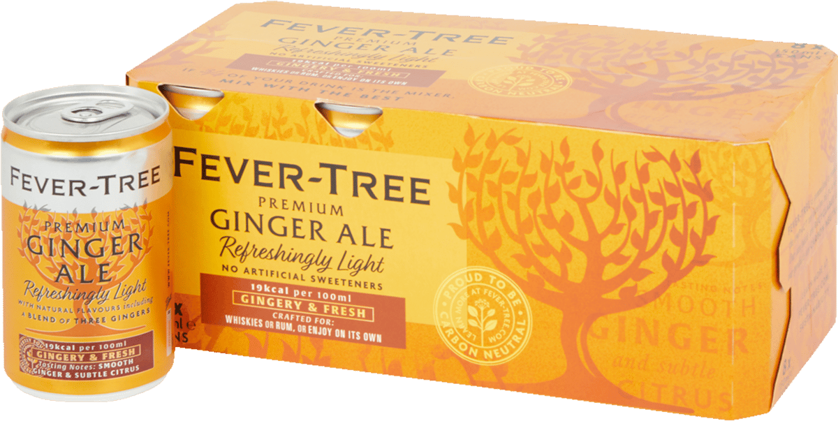 Fever-Tree Ginger Beer 8x150ml - UTAN DEPOSITION