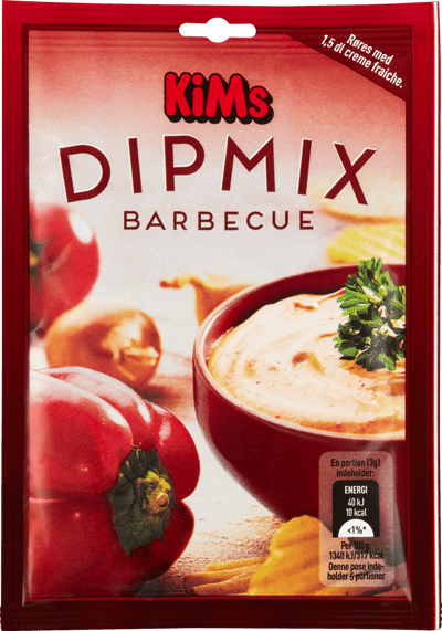 4 ps. Kims Dip Mix Barbecue 16g