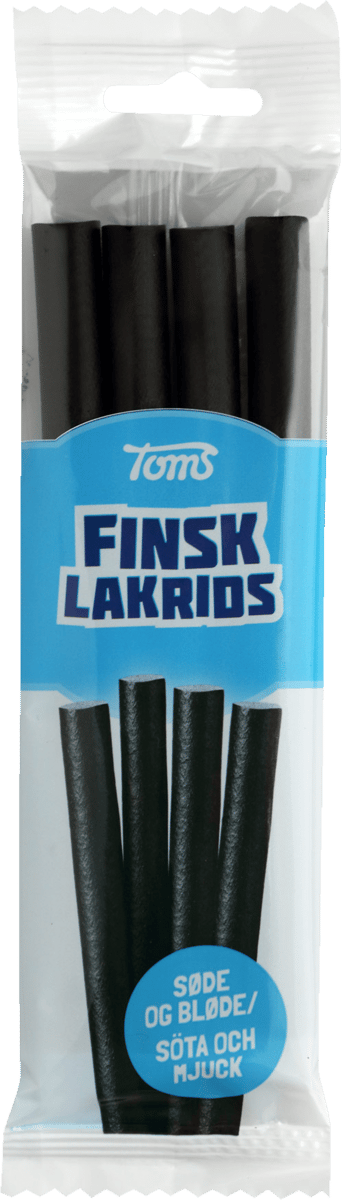 Toms Go'e Stænger Finsk Lakrids