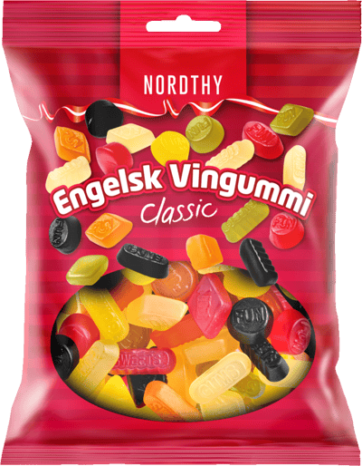 Modellbild av Thyguf Engelsk Vingummi 900 g