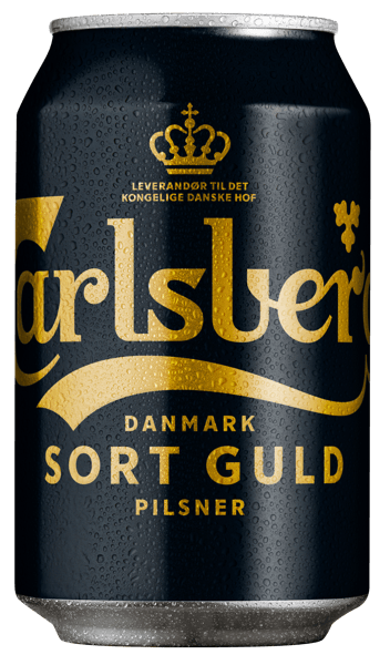 Modelbillede af Carlsberg Sort Guld Pilsner - 5,8% øl, 24x33cl dåse