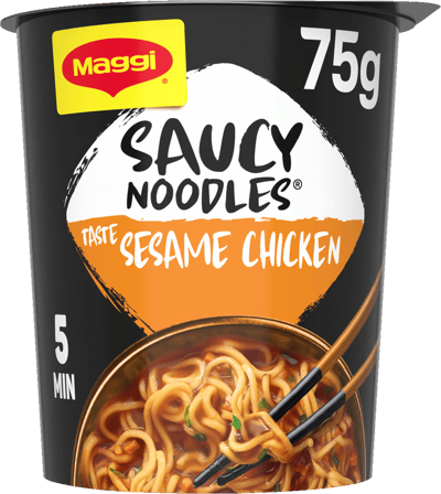 Modelbillede af Maggi Saucy Noddles Sesame Chicken 8x75g