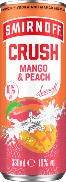 Modellbild av Smirnoff Crush Mango 10% 0,33l plus pant
