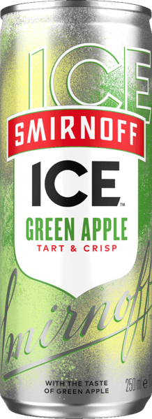 Modellbild av Smirnoff Ice Apple 10% 0,25l + pant