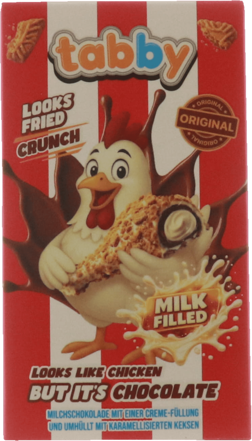 Chicken Wing Shape Tabby Crunch 50g