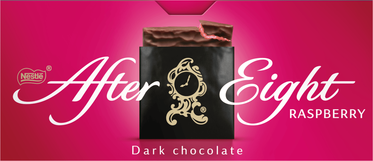 After Eight Hindbær Nestle 200g