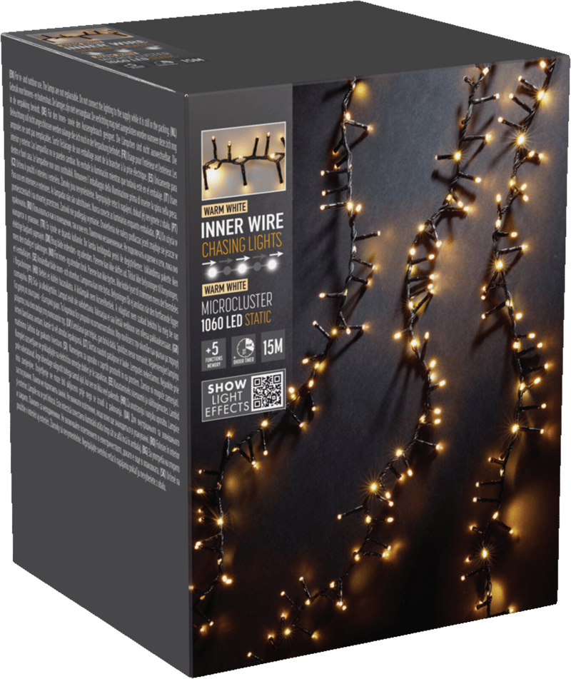 Lyskæde Snake 1060 Led