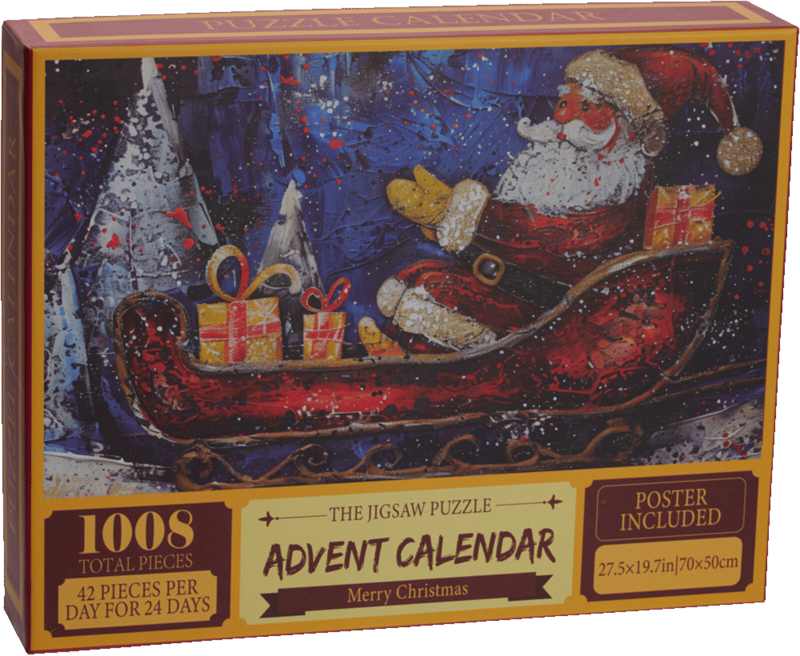Puslespil Julekalender