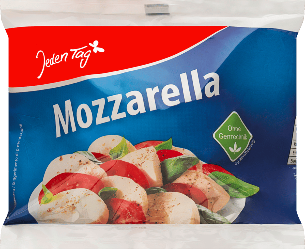 Mozzarella 45% 125 g.