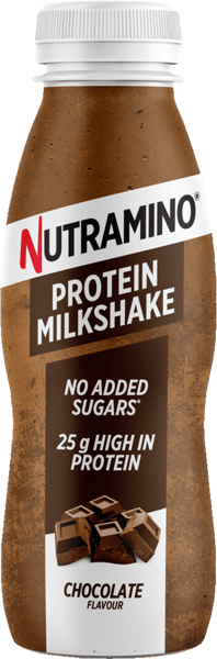 Modelbillede af Nutramino Protein Milkshake Chokolade 12x250 ml 
